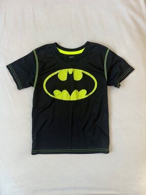 Batman Black & Neon Yellow Short Sleeve Tee